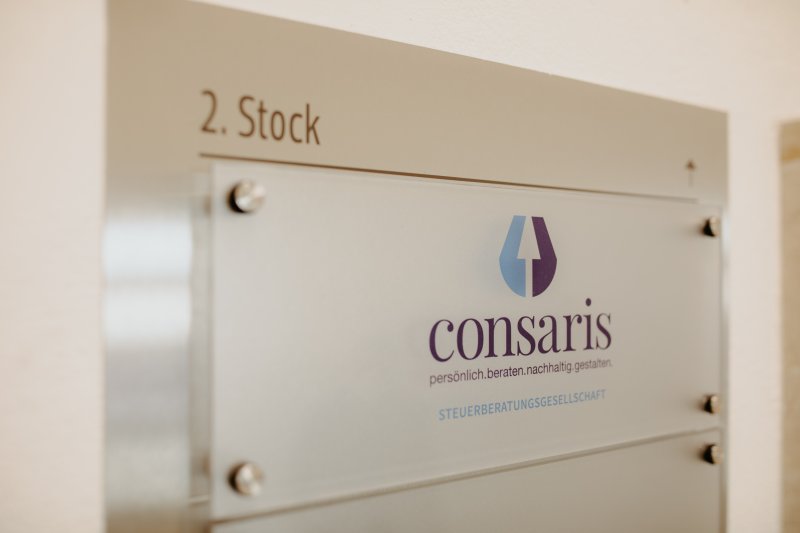 Eingangsschild Landshut Consaris Eingangsschild Landshut Consaris