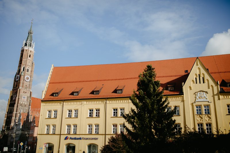 Stadtplatz und Gebäude Landshut Consaris Stadtplatz und Gebäude Landshut Consaris