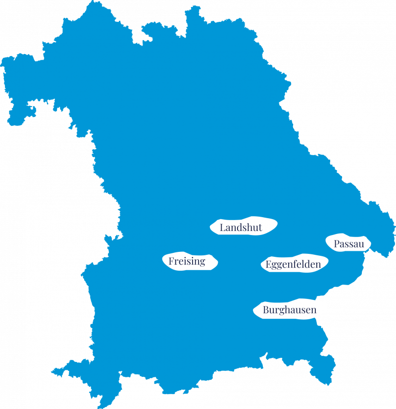 Landkarte Standorte 251121 Landkarte Standorte 251121